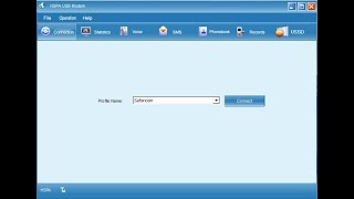 The HSDPA ModemGUI Interface [upl. by Allbee282]