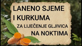 Laneno sjeme i kurkuma pomažu u liječenju gljivica na noktima  RECEPT [upl. by Jadd]