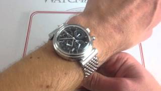 IWC DaVinci Perpetual Calendar Chronograph 375034 Luxury Watch Review [upl. by Ennoira415]