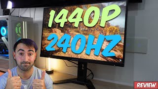 Gigabyte M27Q X  El monitor gaming 1440p 240hz IPS SUPERVENTAS [upl. by Larina]