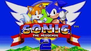 Emerald Hill Zone 2 player  Sonic the Hedgehog 2 [upl. by Enaitsirk75]