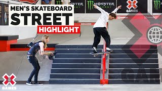 Men’s Skateboard Street HIGHLIGHTS  X Games 2022 [upl. by Bibi920]