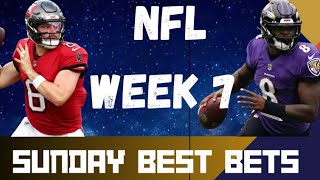 NFL Best Bets for Week 7 [upl. by Euqinom]