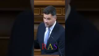 Zasca de Rufian al PP ETA eta eta tanta eta para tapar su propia incompetencia [upl. by Adnauqaj60]