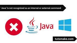 Java is not recognized as an internal or external command [upl. by Ayifa]