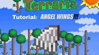 Terraria  Tutorial  Angel Wings [upl. by Klimesh977]