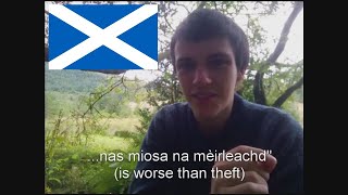 Speaking Scottish Gaelic  A Bruidhinn Gàidhlig [upl. by Eah]