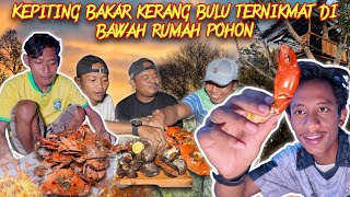 KEPITING BAKAU amp KERANG BULU BAKAR SAMBAL GULA PEDAS GURIH SAAT MAGHRIB [upl. by Ayam466]