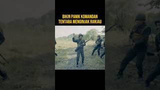 BIKIN PANIK KOMANDAN TENTARA MENGINJAK RANJAU alurceritaflim film [upl. by Karlens]