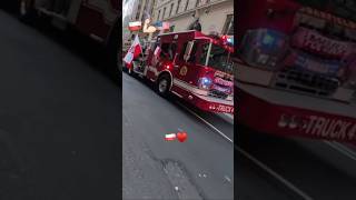 Parada🇵🇱Pułaskiego 2024 poland polska ♥️ newyork firefighter 🇵🇱💪🏻🇺🇸 [upl. by Tezil]