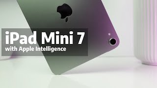 Unboxing iPad Mini 7  Apple Intelligence with A17 Pro chip [upl. by Eenej]