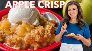 Apple Crisp Recipe  How To Make Apple Crisp [upl. by Nonah]