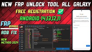 💥Finally Samsun New Frp Tool Free Registration 💥Adb Error Fix All Frp Unlock Done✅ Android 121313 [upl. by Colbert974]