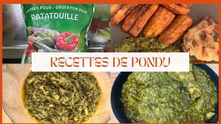 PONDU 3 autres manières de cuisiner les feuilles de manioctrès délicieux [upl. by Vijnas]