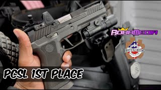 Grey Ghost Sig P320RX 1st Place PCSL Match  TheCommsGuy [upl. by Menendez]