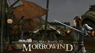 Gnisis Temple Market  The Elder Scrolls III Morrowind  Relaxing Music amp Ambience [upl. by Humbert120]