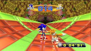 Sonic 4 Episode 2 Quick I Love Tails achievement [upl. by Dougall]