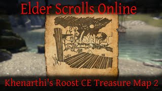 Khenarthis Roost CE Treasure Map 2 Elder Scrolls Online ESO [upl. by Einhorn]