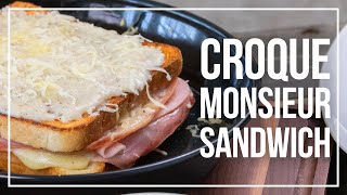 How to make a Croque Monsieur  Delicious Croque Recipe [upl. by Annawoj455]