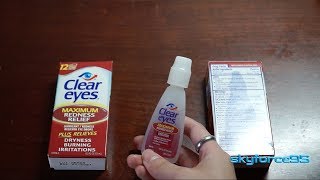 Clear Eyes Eye Drops Review [upl. by Htepsle]