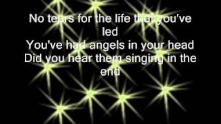 No tears  James Blunt  LYRICS ON SCREEN [upl. by Etnoved]