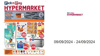 Pick n Pay specials ZA  09092024  24092024 [upl. by Zsolway]