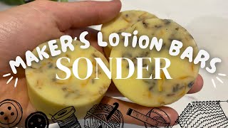 SONDER  Makers Lotion Bar [upl. by Emmerie]