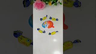 Kinder Joy milk Eclaris toffee popsicle 🍬🍭 shortvideo youtubeshorts jelly tranding [upl. by Argile]