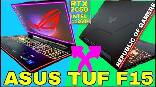 Asus Tuf F15 i5 11260H RTX 2050 Unboxing 2023 My Gameing Laptop Full Review [upl. by Aseretairam]