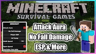 🌎 Roblox Minecraft Script  Attack Aura  Anti Fall Damage  ESP [upl. by Maya]