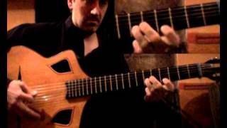 Emmanuel Kassimo  Gypsy jazz lick 1  E7 [upl. by Lanevuj192]