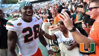 Miami Defense Brings the Chain vs UNC [upl. by Silva459]