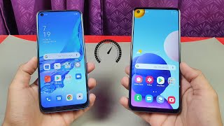 Oppo A53 4GB vs Samsung Galaxy A21s 4GB  Speed Test [upl. by Macgregor]