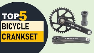 Top 5 Bicycle Crankset in 2024  Best Bicycle Crankset [upl. by Ahidam]