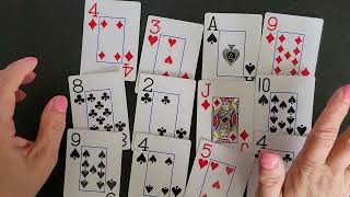 How to read playing cards Fortunetelling Divination with playing cards [upl. by Fia926]