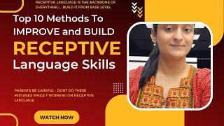 Improve Receptive Language  How to Build Receptive Language in Autism  Language Development Skills [upl. by Rebhun133]