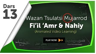 Video Animasi 13  Wazan Tashrif Fiil Amr amp Nahiy [upl. by Andert570]