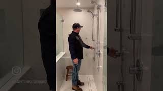 Testing a Shower plumbing plumbingpipes homeimprovement [upl. by Ahsiri]