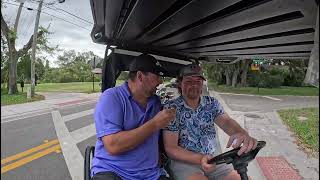 Justin and Dad Golf Casselberry Oct 19 2024 [upl. by Phelips]