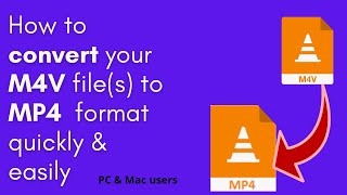 How to convert M4V to MP4 step by step PC amp Mac users [upl. by Dorelle]