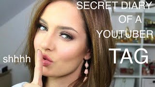 Get To Know Me Secret Diary of a Youtuber TAG  ChloeMorello [upl. by Ayanej]