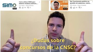 ¿Como ganar un concurso de meritos CNSC [upl. by Anibor]