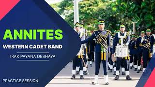 StAnnes College Western Cadet Band  IRAK PAYANA DESHAYA  practice session [upl. by Zebapda]