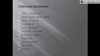 Autosys JIL Essential General and Optional Attributes Class 8 [upl. by Lietman]