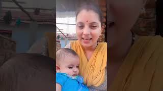 Beautiful Dadra Geet  paalna lelo Yashoda maiya 😍👌 cutebaby pritu youtube folk dadra [upl. by Elehcim]