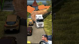 DAR SOKAĞA DEV TOMRUK İLE GİRERSEN NE OLUR🔥 ets2 ets2mod shorts reels [upl. by Huberman]