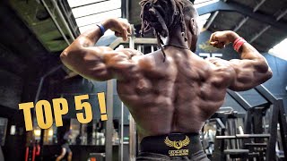 ULISSES TOP 5 FINISHERS FOR YOUR BACK WORKOUT [upl. by Ahsead]