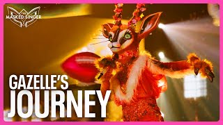 Becoming Gazelle  Season 10  The Masked Singer [upl. by Arriat]