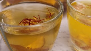 Kahwa Recipe Kashmiri Kahwa Kashmiri Kahwa benefits Kashmiri Kahwa at home shorts [upl. by God]