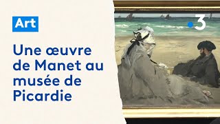 Un tableau de Manet au musée de Picardie à Amiens [upl. by Safko]